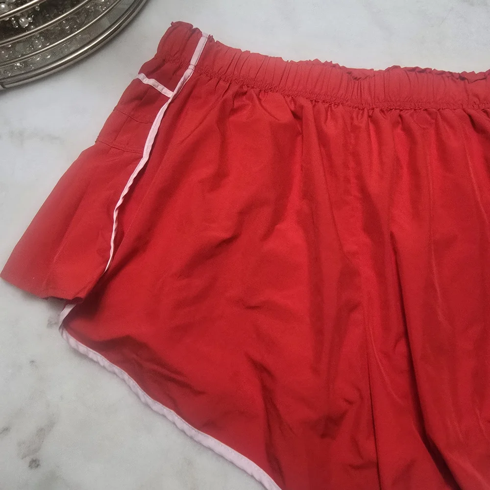 FP Movement by Free People Red Athletic Pleated Skort with White Trim - Picture 3 of 8